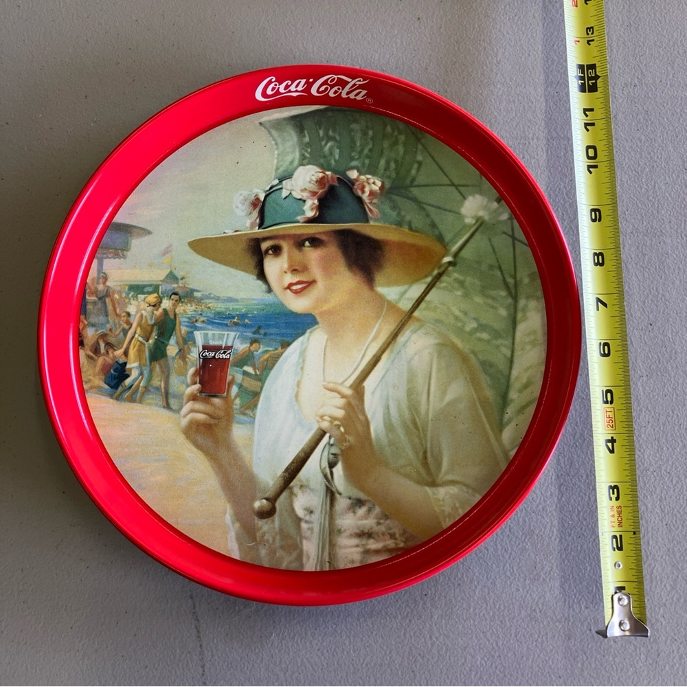 Coca Cola Vintage Red Wall Decor Tray